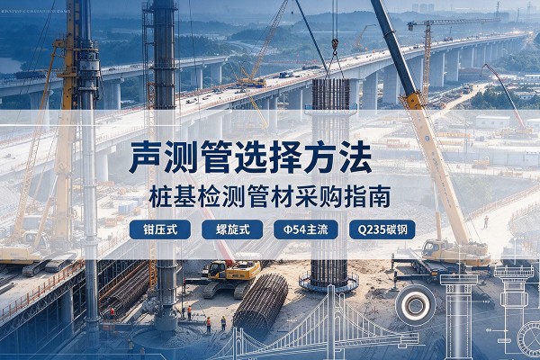浙江声测管选型标准