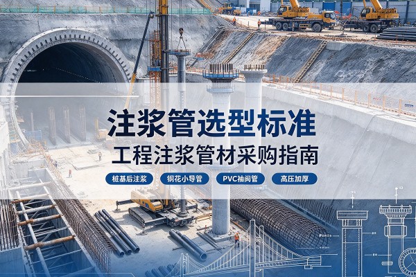 浙江注浆管选型标准