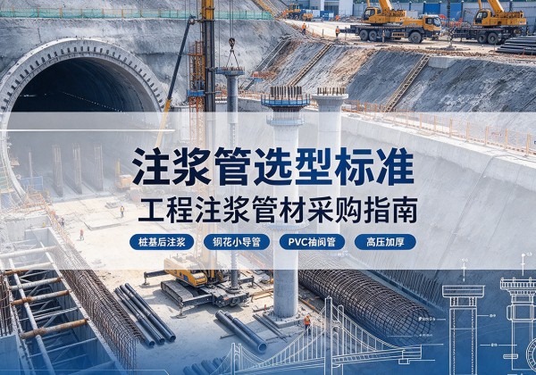 浙江注浆管选型标准